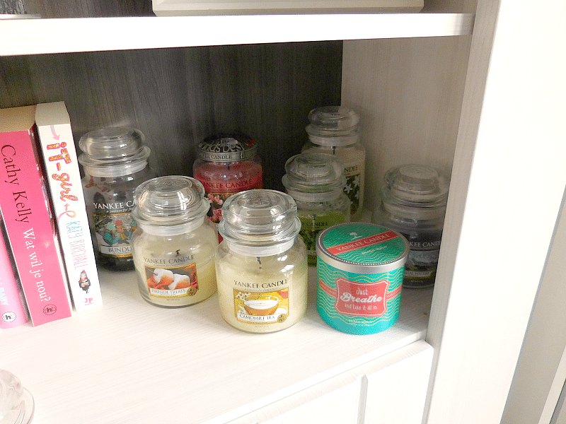 Mijn geurkaarsen stash